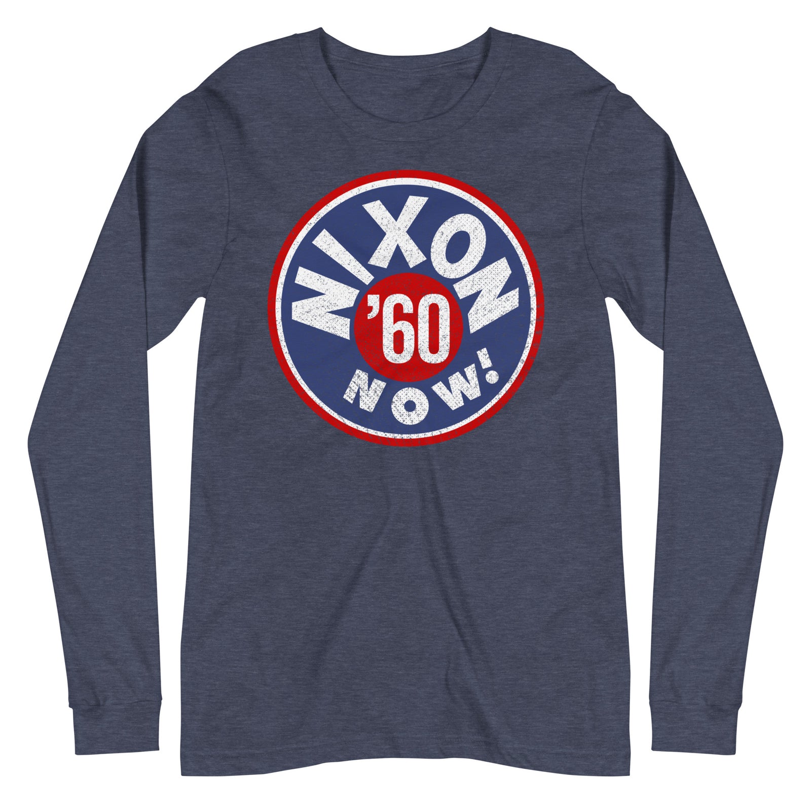 Nixon Now Retro 1960 Campaign Long Sleeve Tee