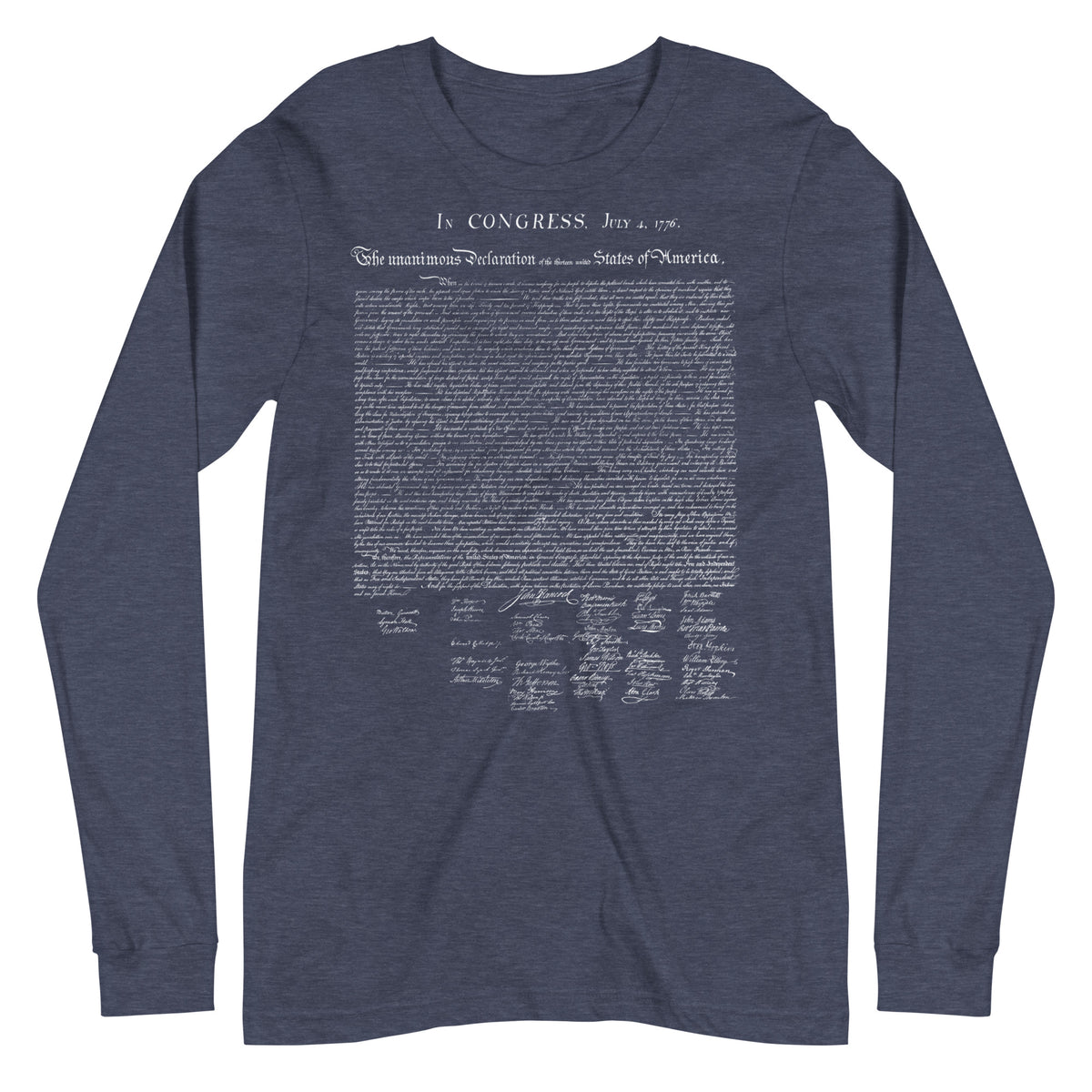 Declaration of Independence Long Sleeve Tee