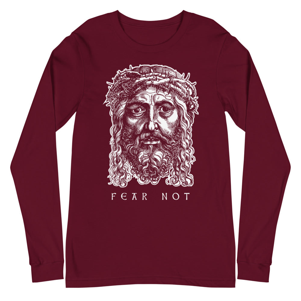 Jesus Fear Not Long-Sleeve Unisex Graphic T-Shirt