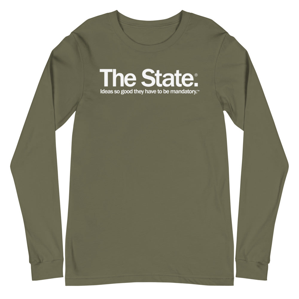 Mandatory Ideas Long Sleeve Statism T-shirt