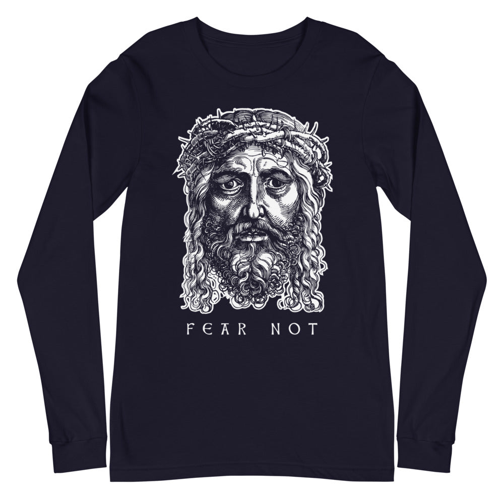 Jesus Fear Not Long-Sleeve Unisex Graphic T-Shirt