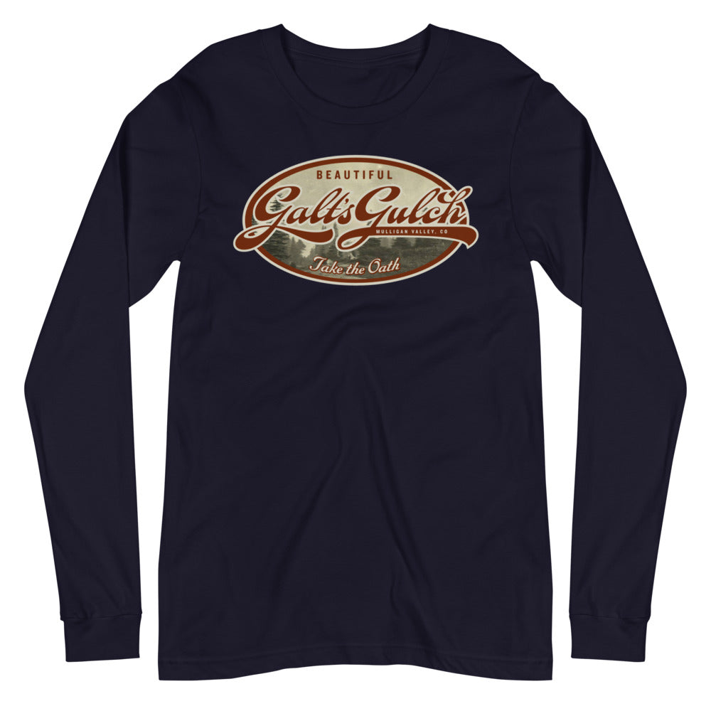 Galt&#39;s Gulch Unisex Long Sleeve Tee