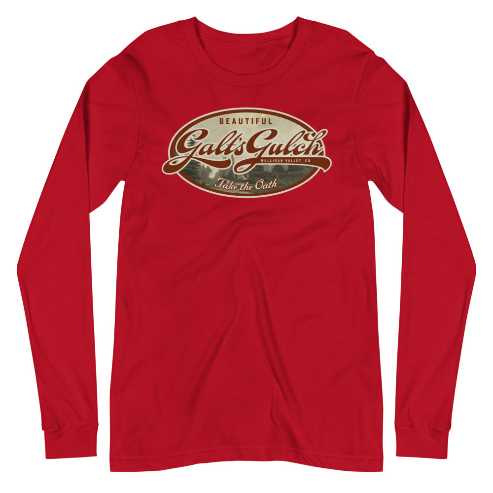 Galt&#39;s Gulch Unisex Long Sleeve Tee