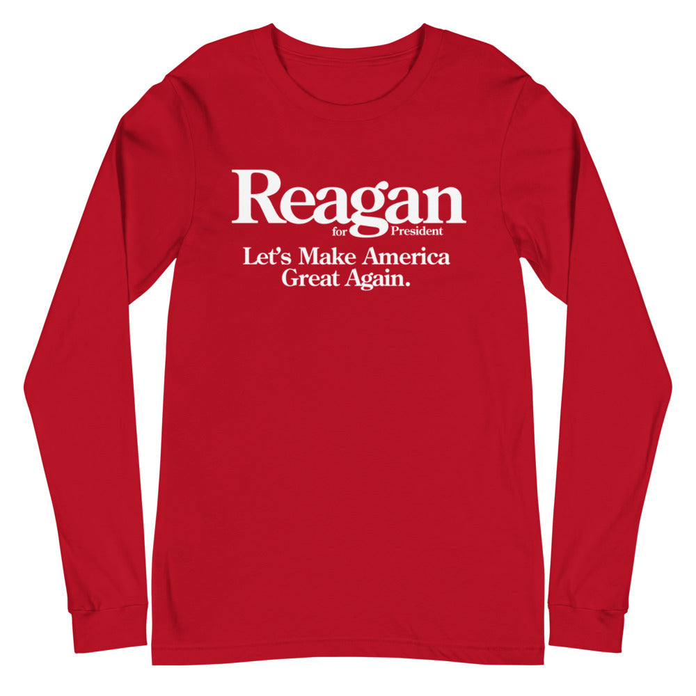 Reagan 1980 Make America Great Again Vintage Long Sleeve T-Shirt