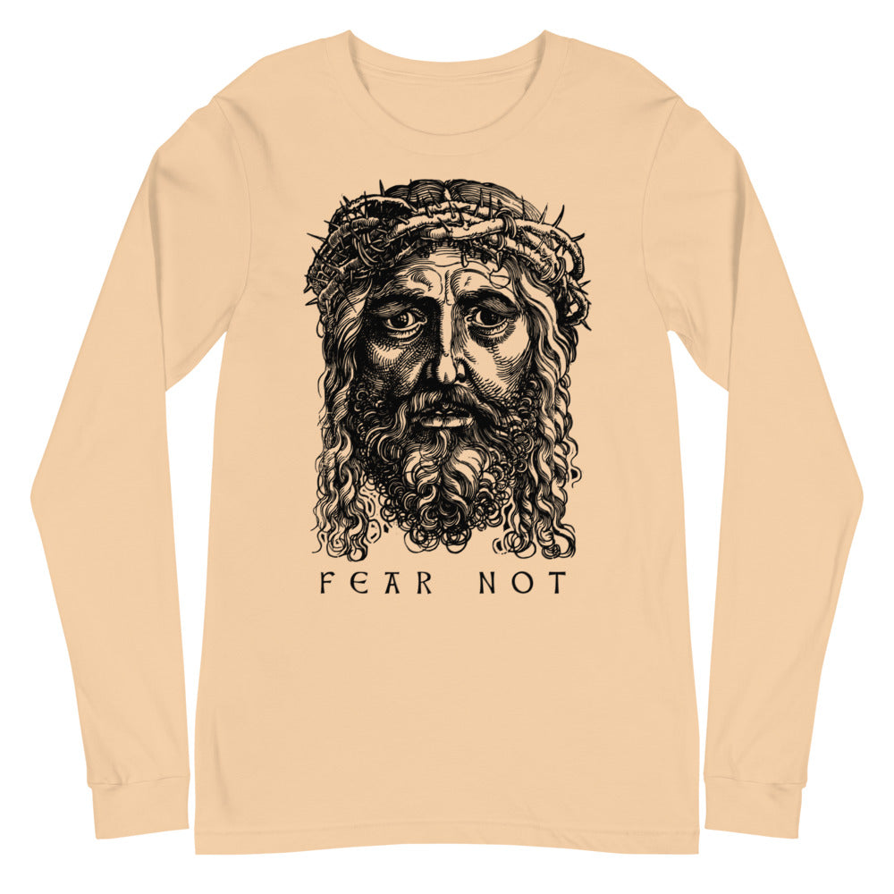 Jesus Fear Not Long-Sleeve Unisex Graphic T-Shirt