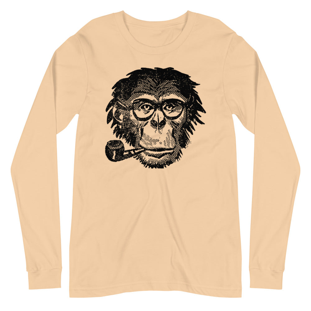 Highly Evolved Chimpanzee Unisex Long Sleeve Graphic Tee