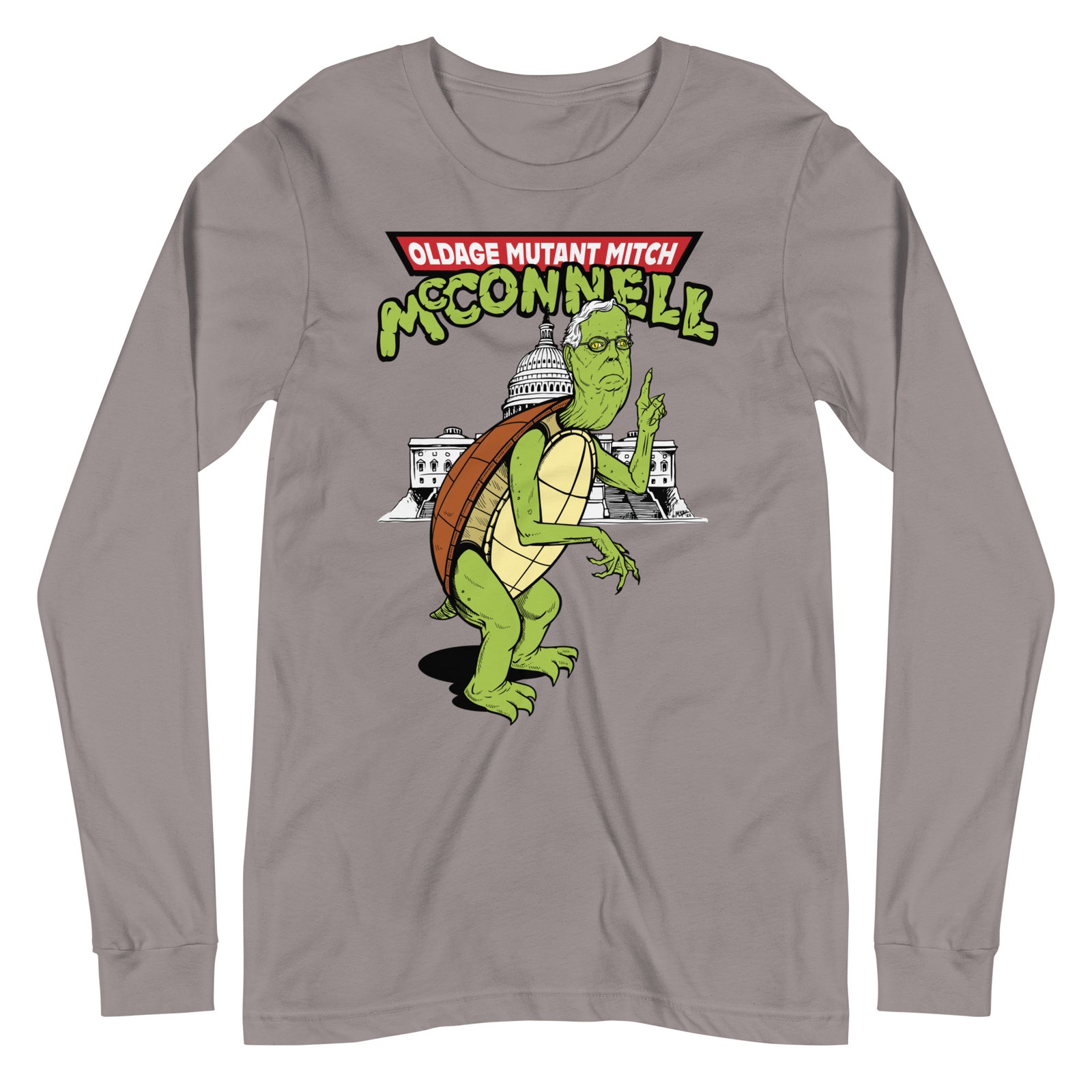 Old Age Mutant Mitch McConnell Long Sleeve Tee