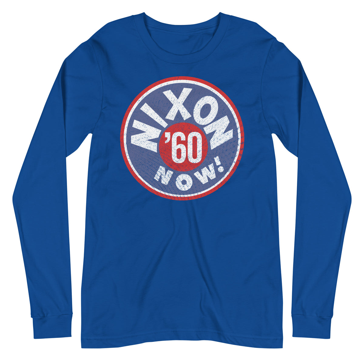 Nixon Now Retro 1960 Campaign Long Sleeve Tee