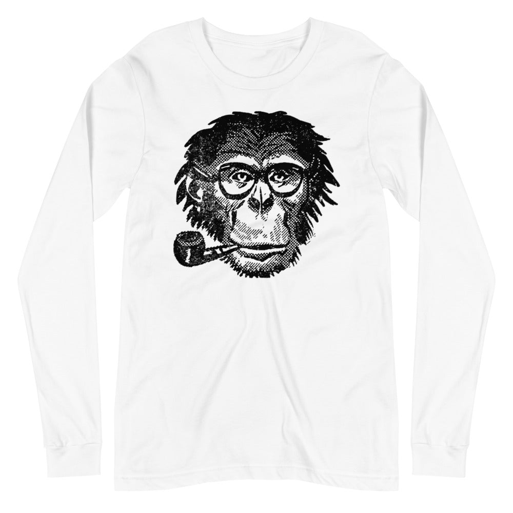 Highly Evolved Chimpanzee Unisex Long Sleeve Graphic Tee