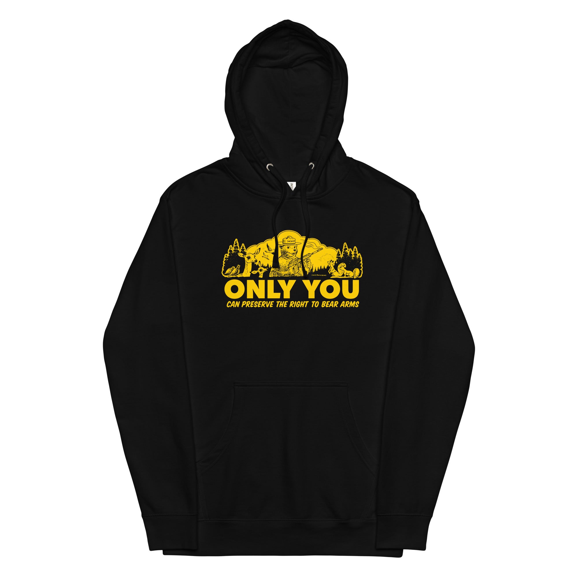 Only You Can Protect the Right to Bear Arm Unisex Midweight Hoodie