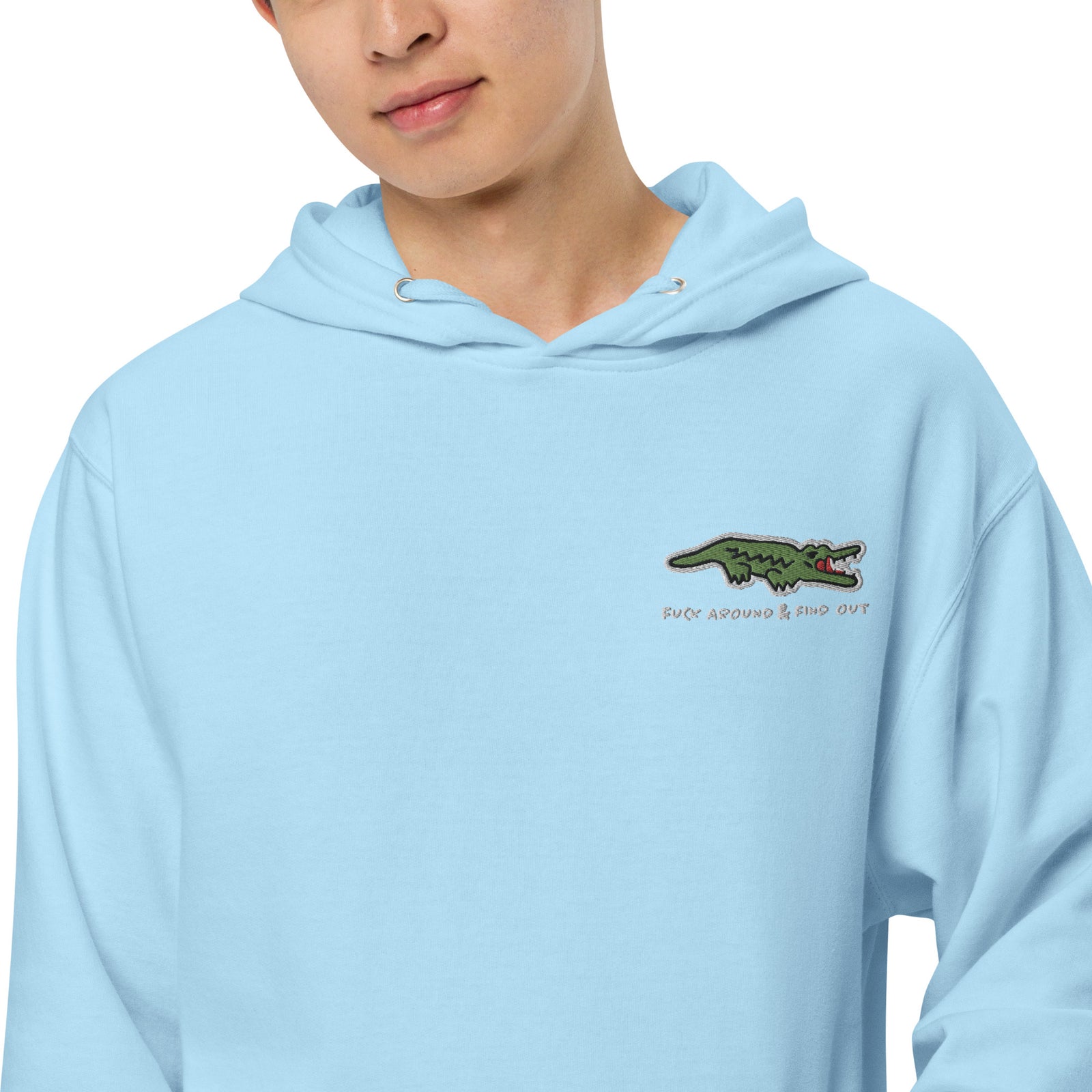 F Around and Find Out Alligator Midweight Hoodie