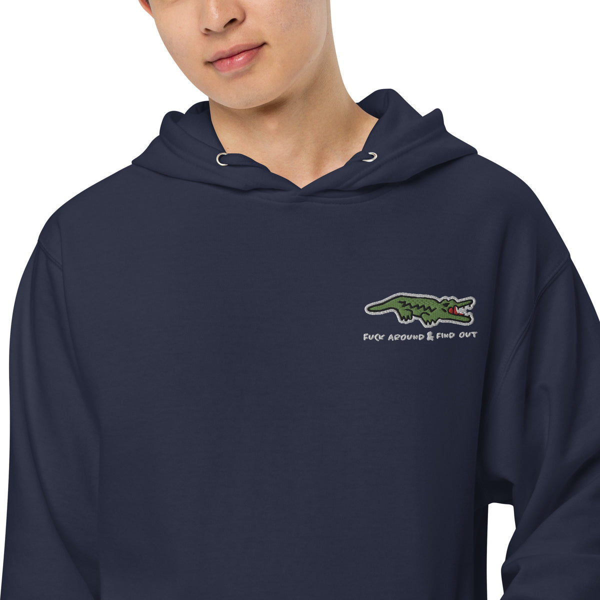 F Around and Find Out Alligator Midweight Hoodie
