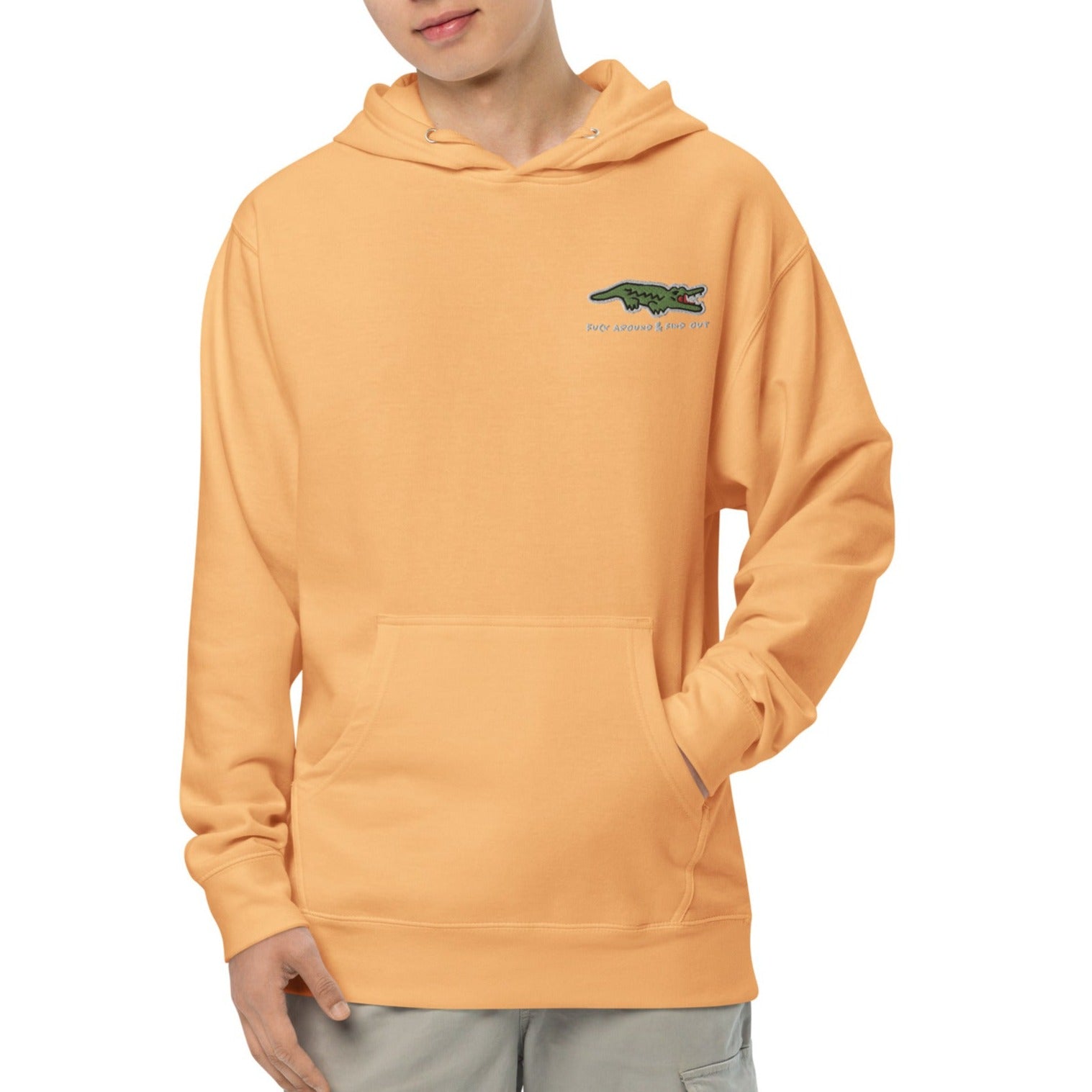 F Around and Find Out Alligator Midweight Hoodie