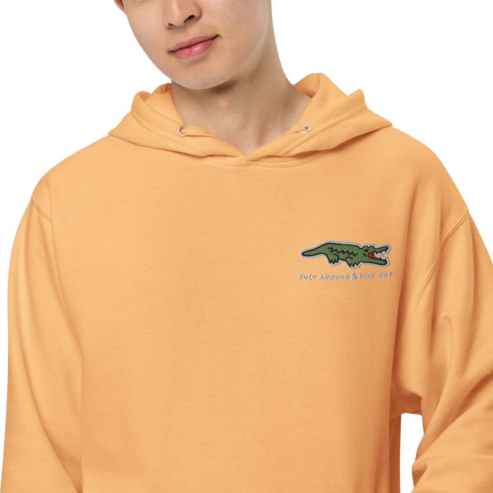F Around and Find Out Alligator Midweight Hoodie