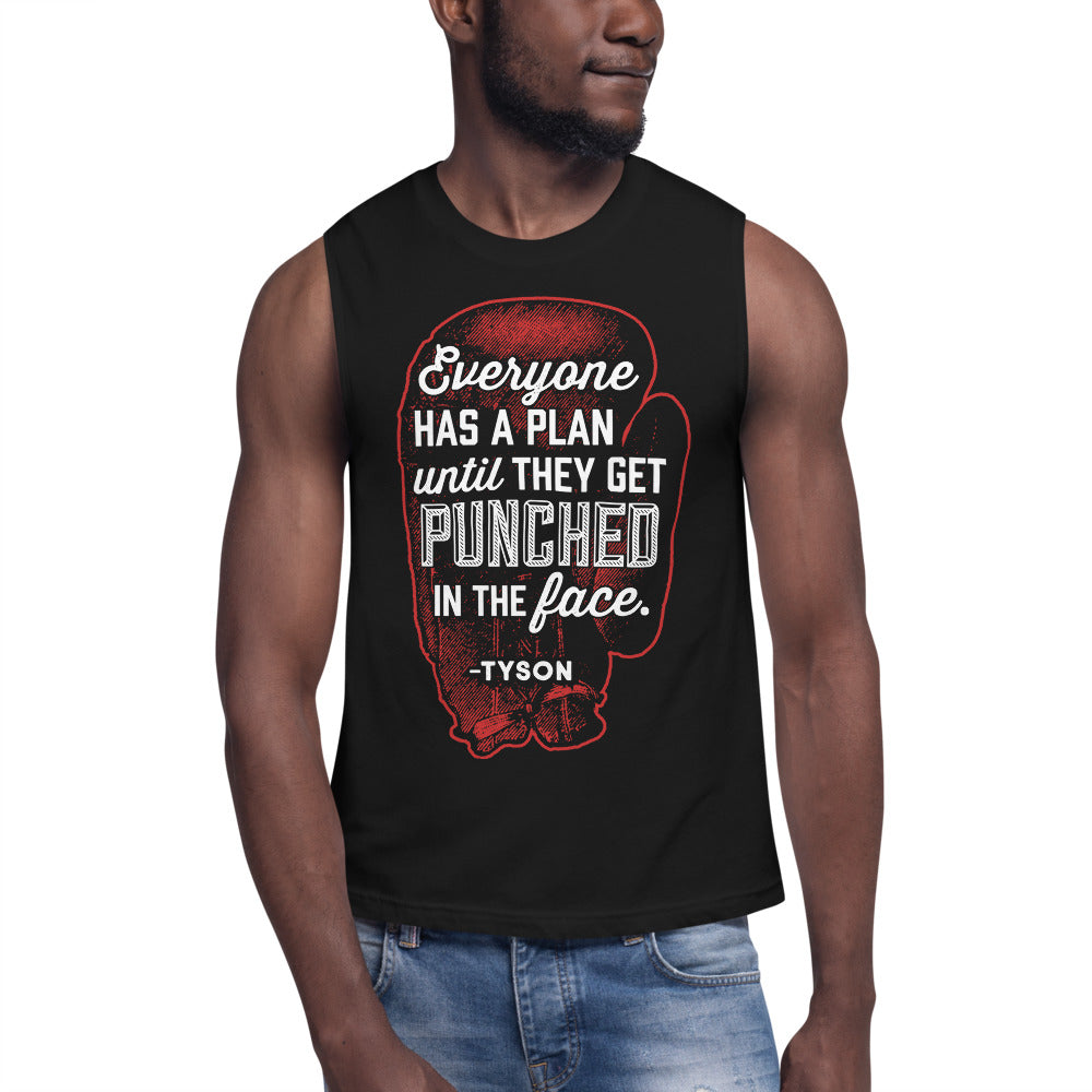 Plans &amp; Punches Tyson Quote Muscle Shirt