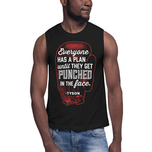 Plans & Punches Tyson Quote Muscle Shirt