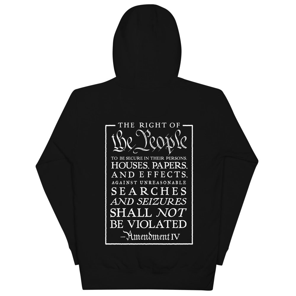 4th Amendment We the People Bill of Rights Unisex Hoodie
