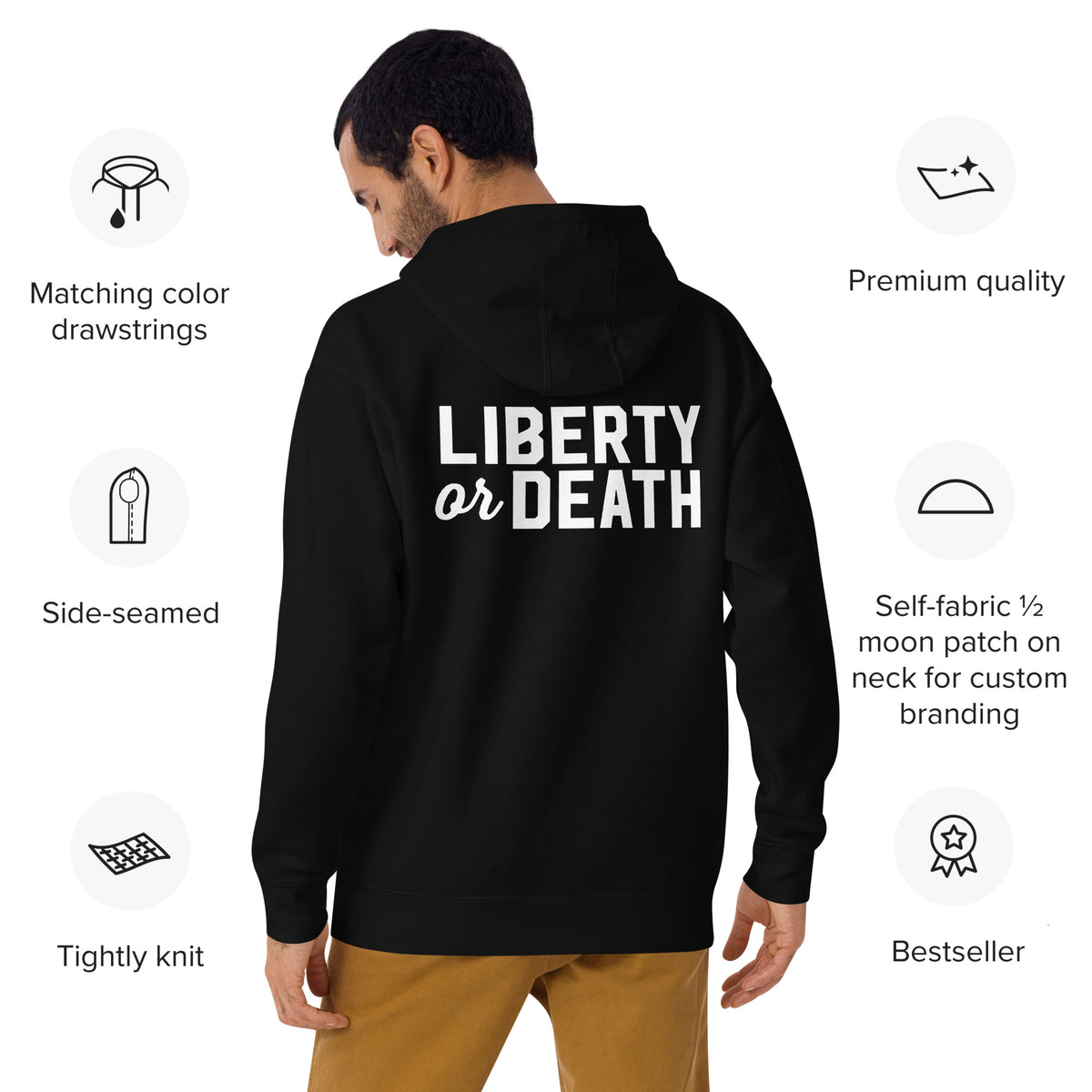 Liberty Or Death Liberty Maniacs Hoodie