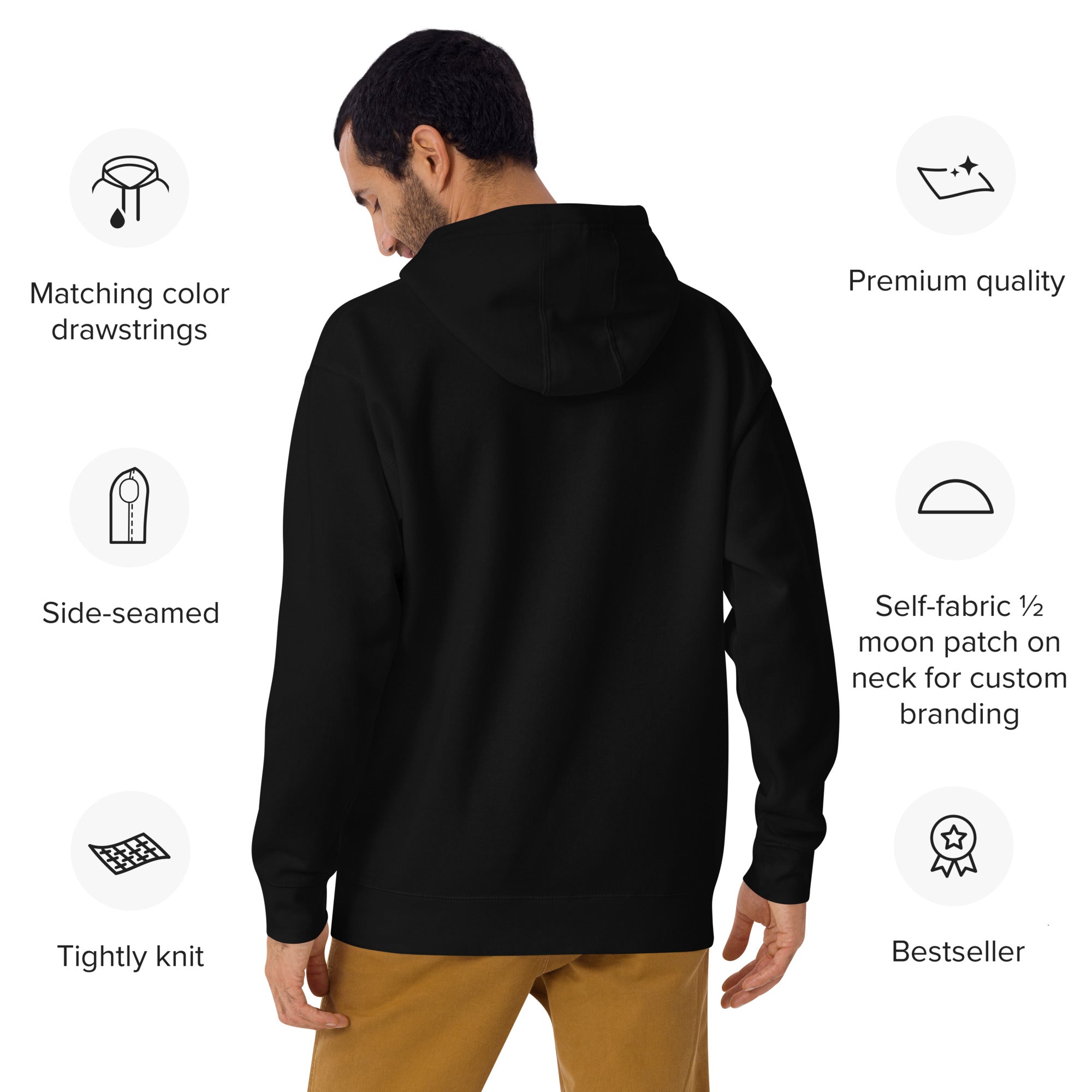 Government Spreads Misinformation Embroidered Hoodie