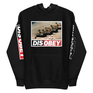 Tank Man DISOBEY 30th Anniversary Unisex Pullover Hoodie