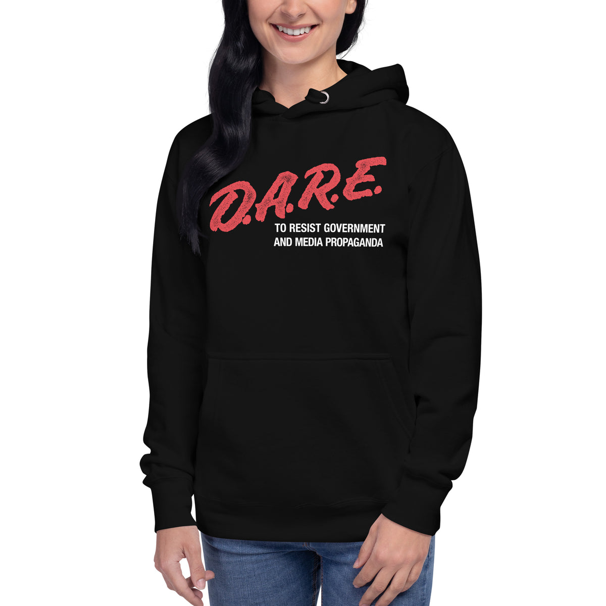 Dare To Resist Government and Media Propaganda Unisex Hoodie