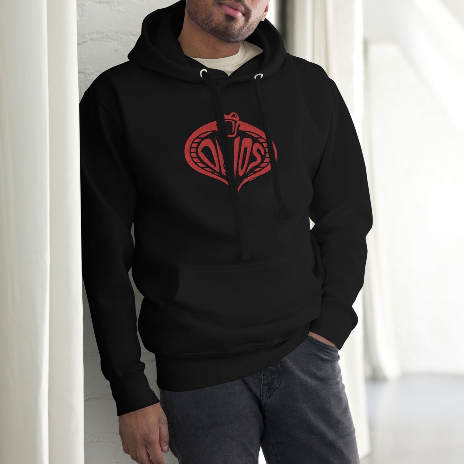 Davos Lizard People Embroidered Logo Hoodie