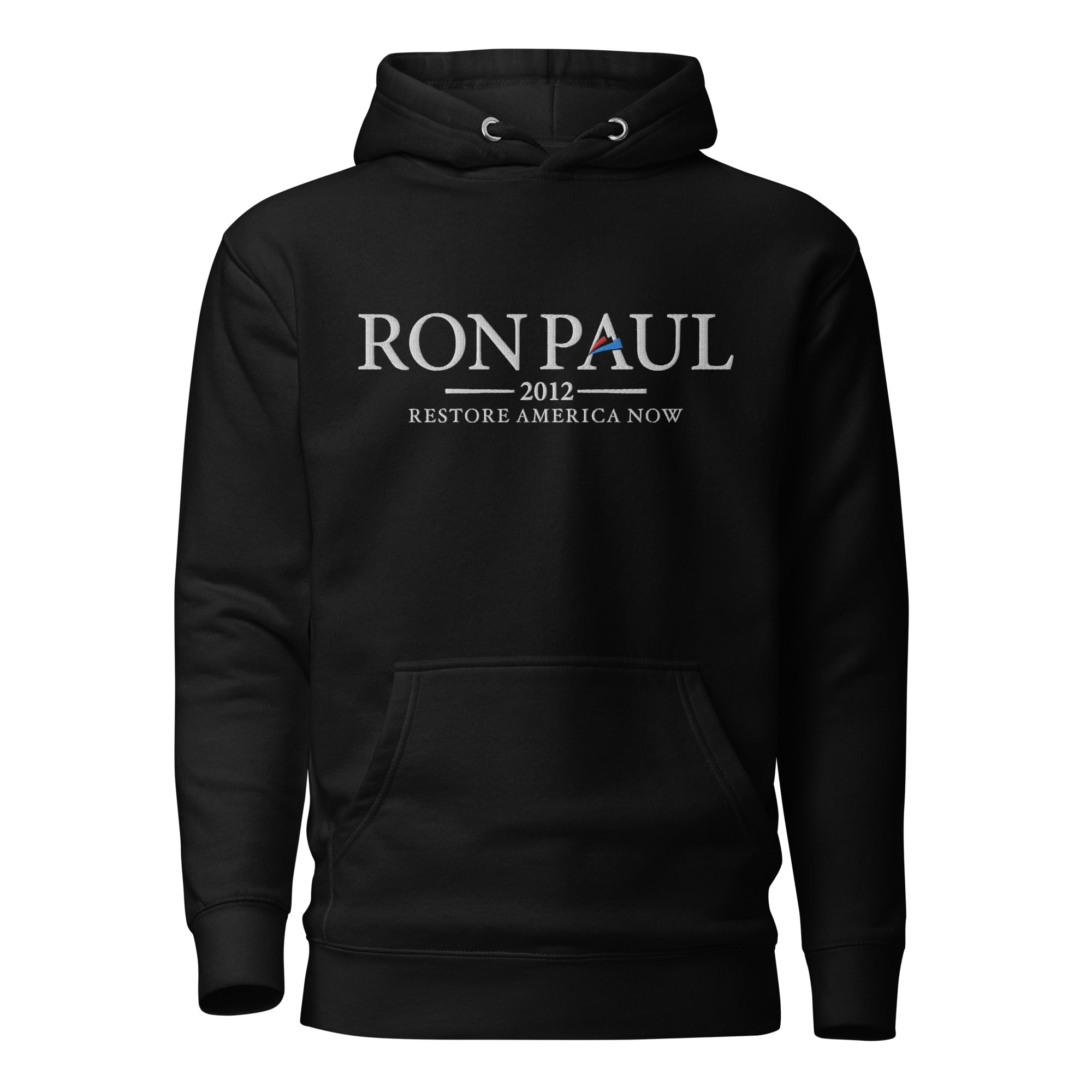 Ron Paul 2012 Reproduction Embroidered Unisex Hoodie