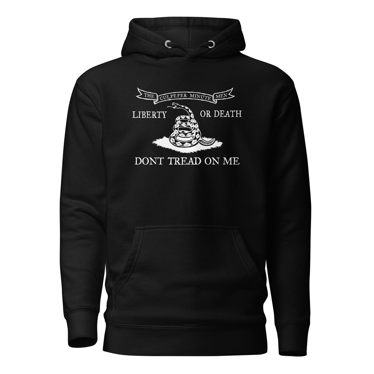 Culpeper Minute Men Don&#39;t Tread on Me Embroidered Hoodie