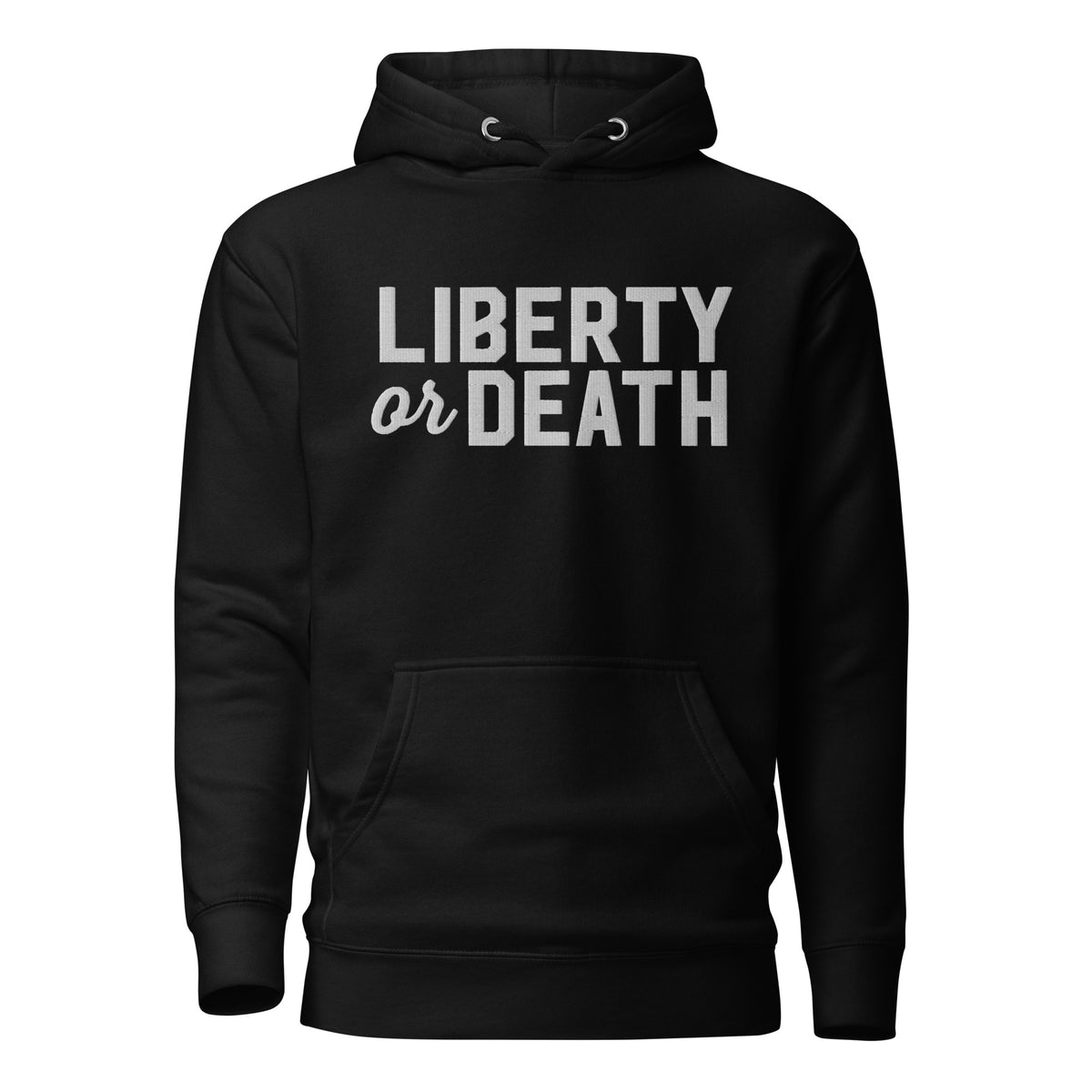 Liberty or Death Embroidered Unisex Hoodie