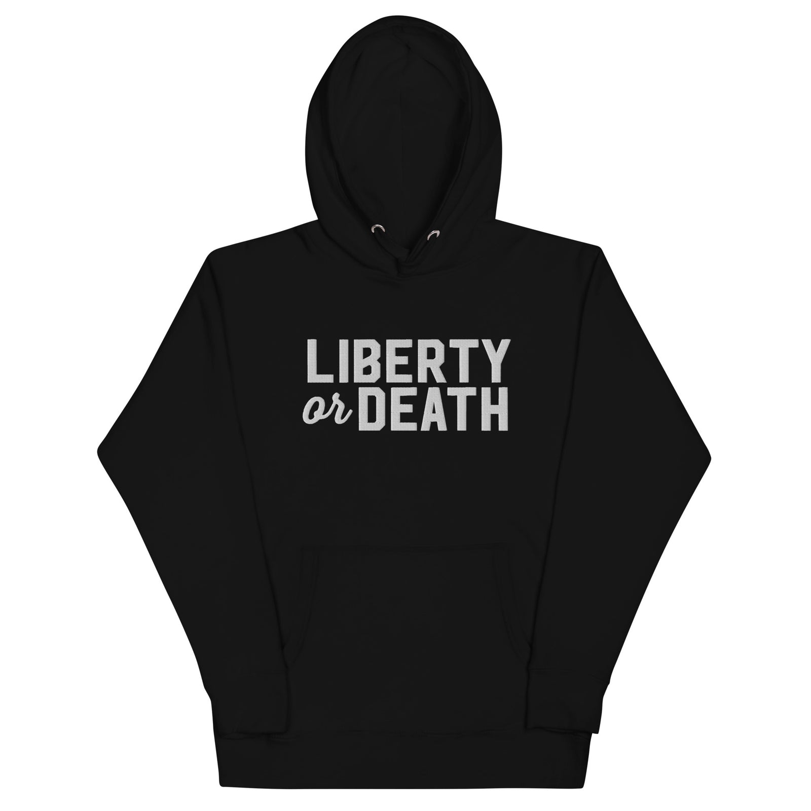 Liberty or Death Embroidered Unisex Hoodie