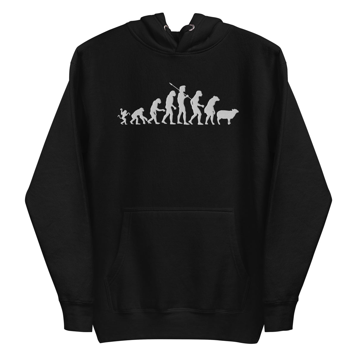Modern Evolution Embroidered Hoodie