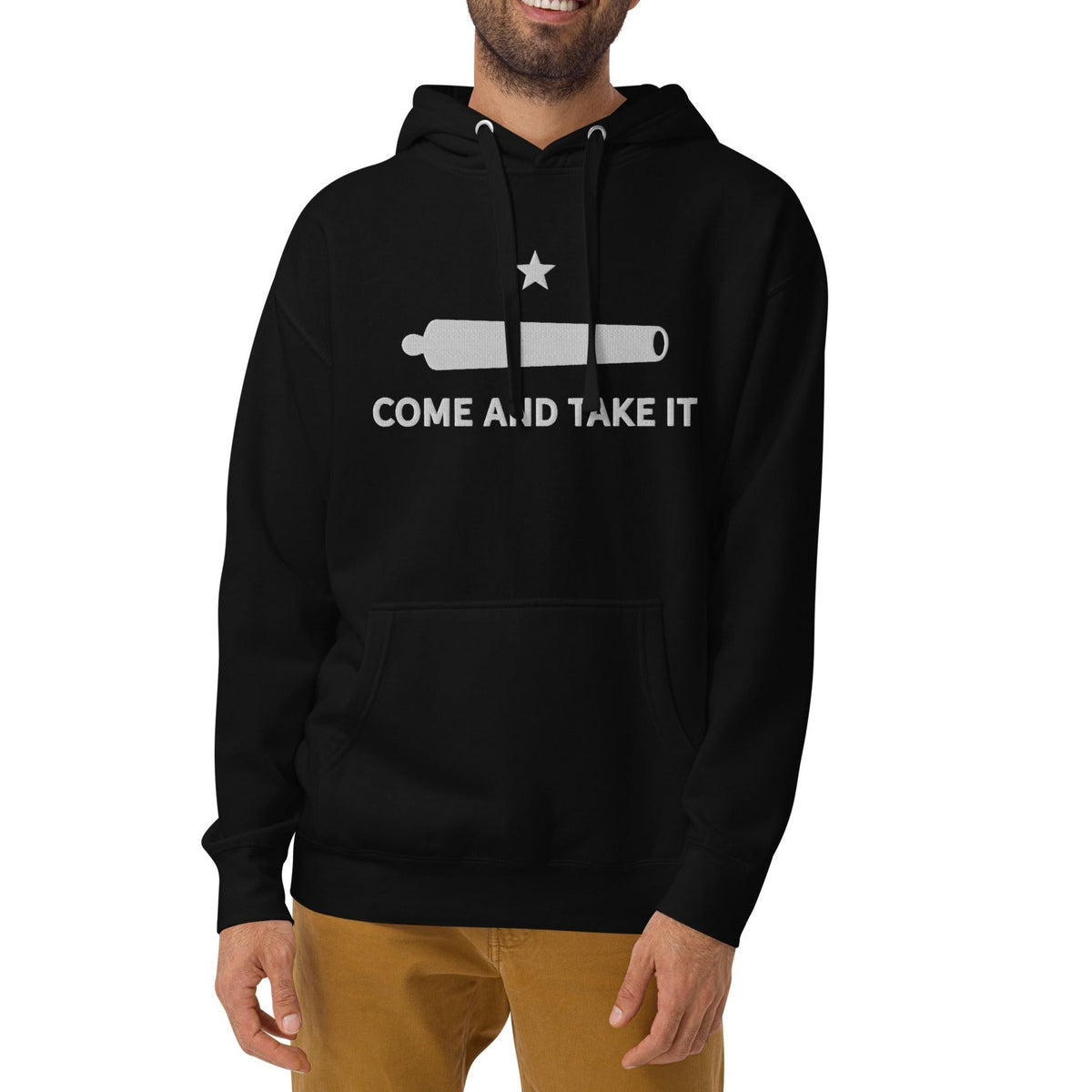 Gonzales Come and Take It Embroidered Hoodie