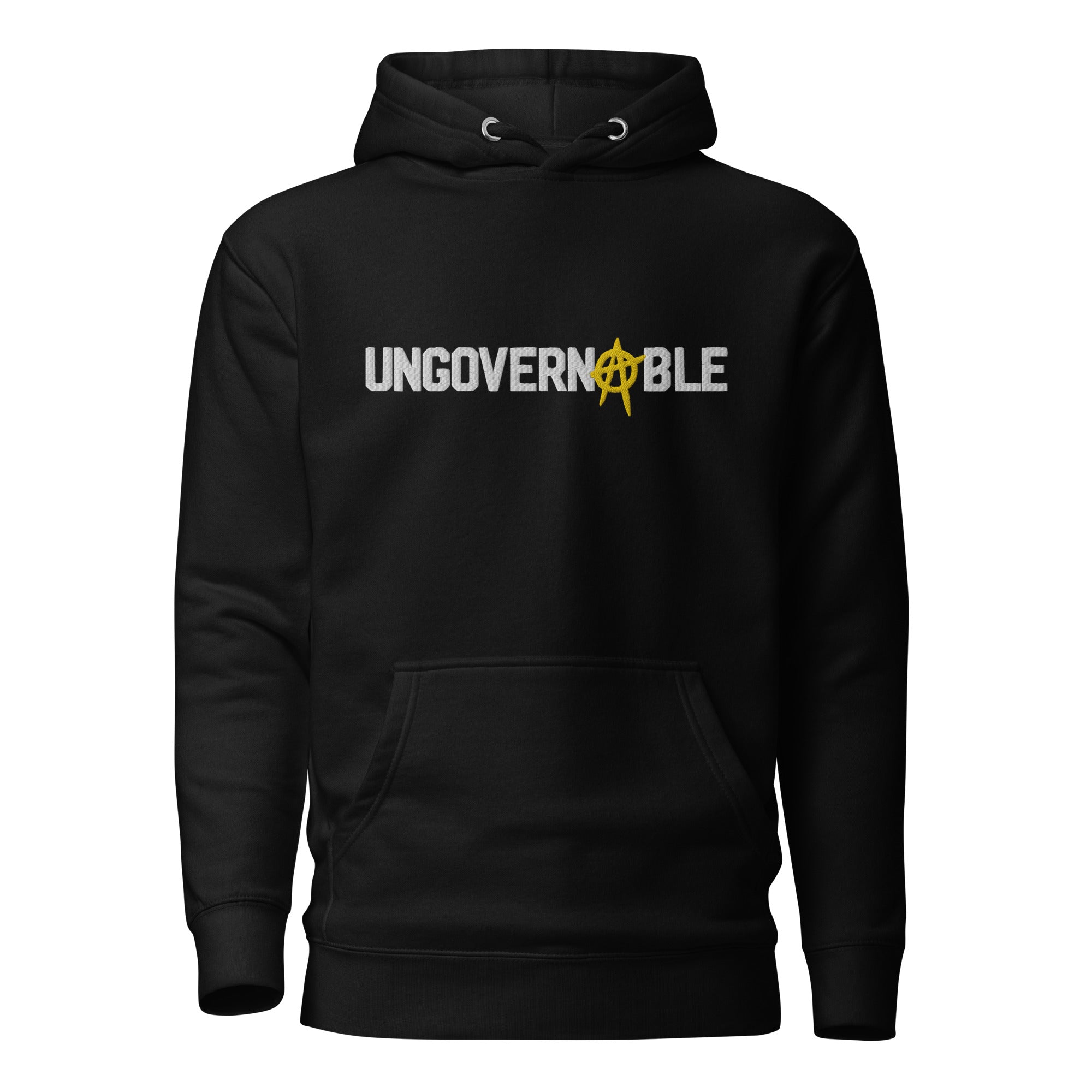 Ungovernable Embroidered Unisex Hoodie
