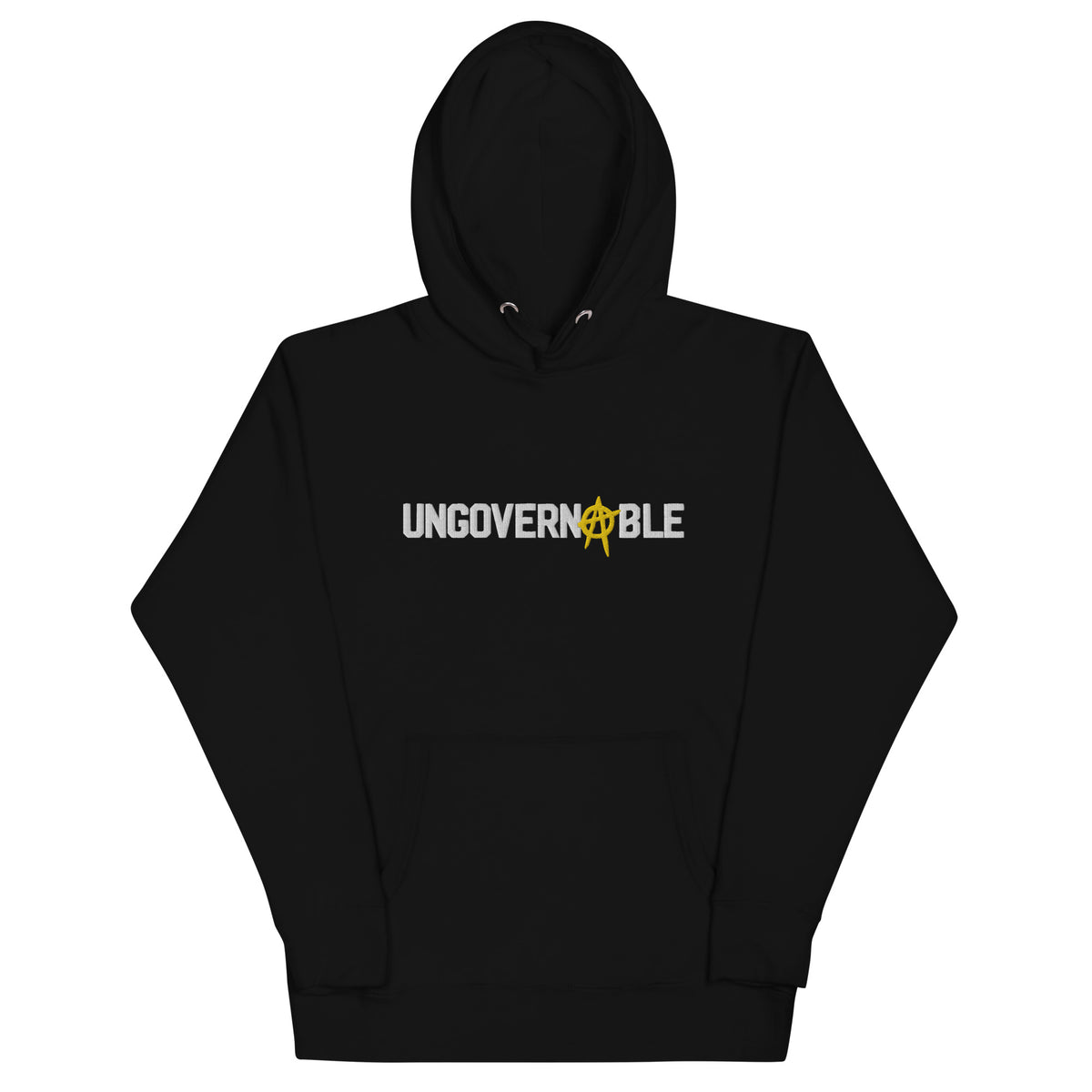 Ungovernable Embroidered Unisex Hoodie