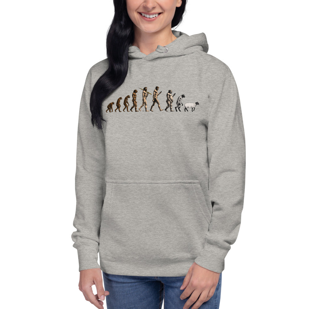 March of Devolution Sheeple Unisex Hoodie