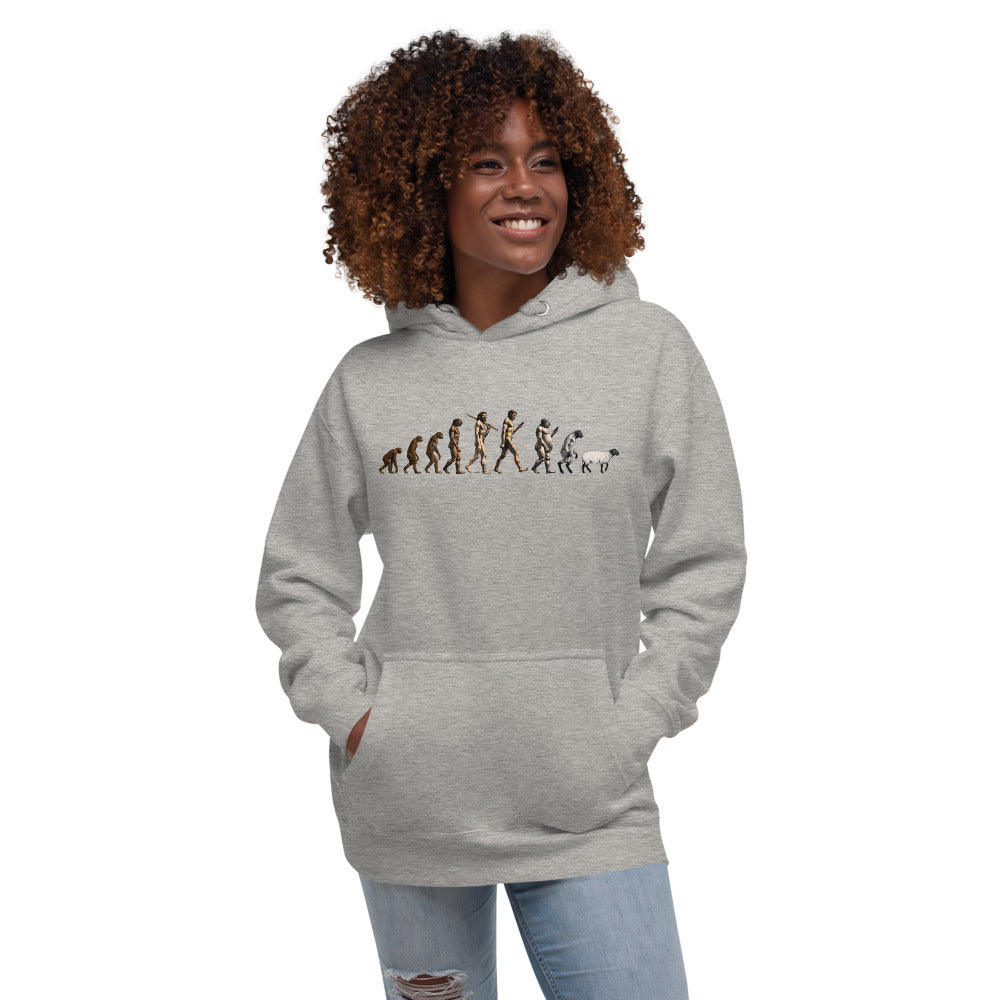 March of Devolution Sheeple Unisex Hoodie