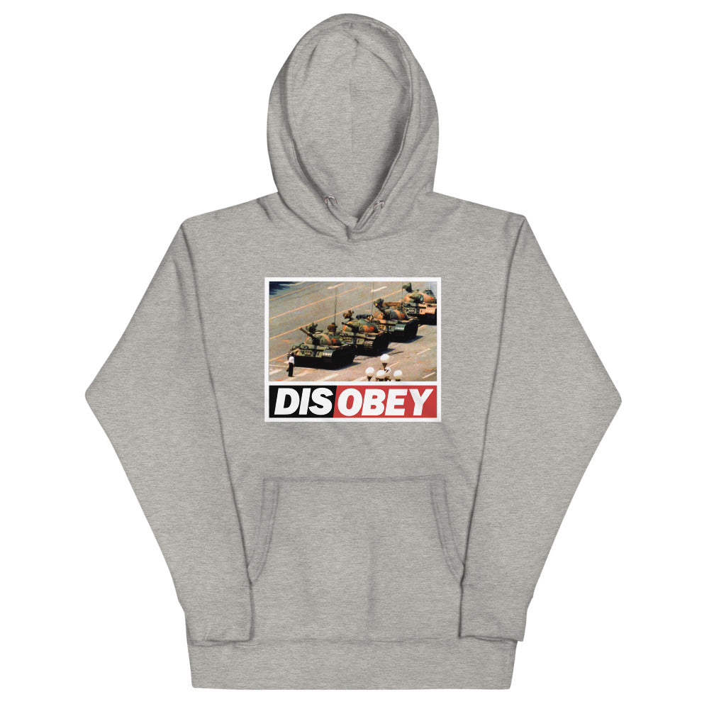 Tank Man DISOBEY Athletic Unisex Hoodie
