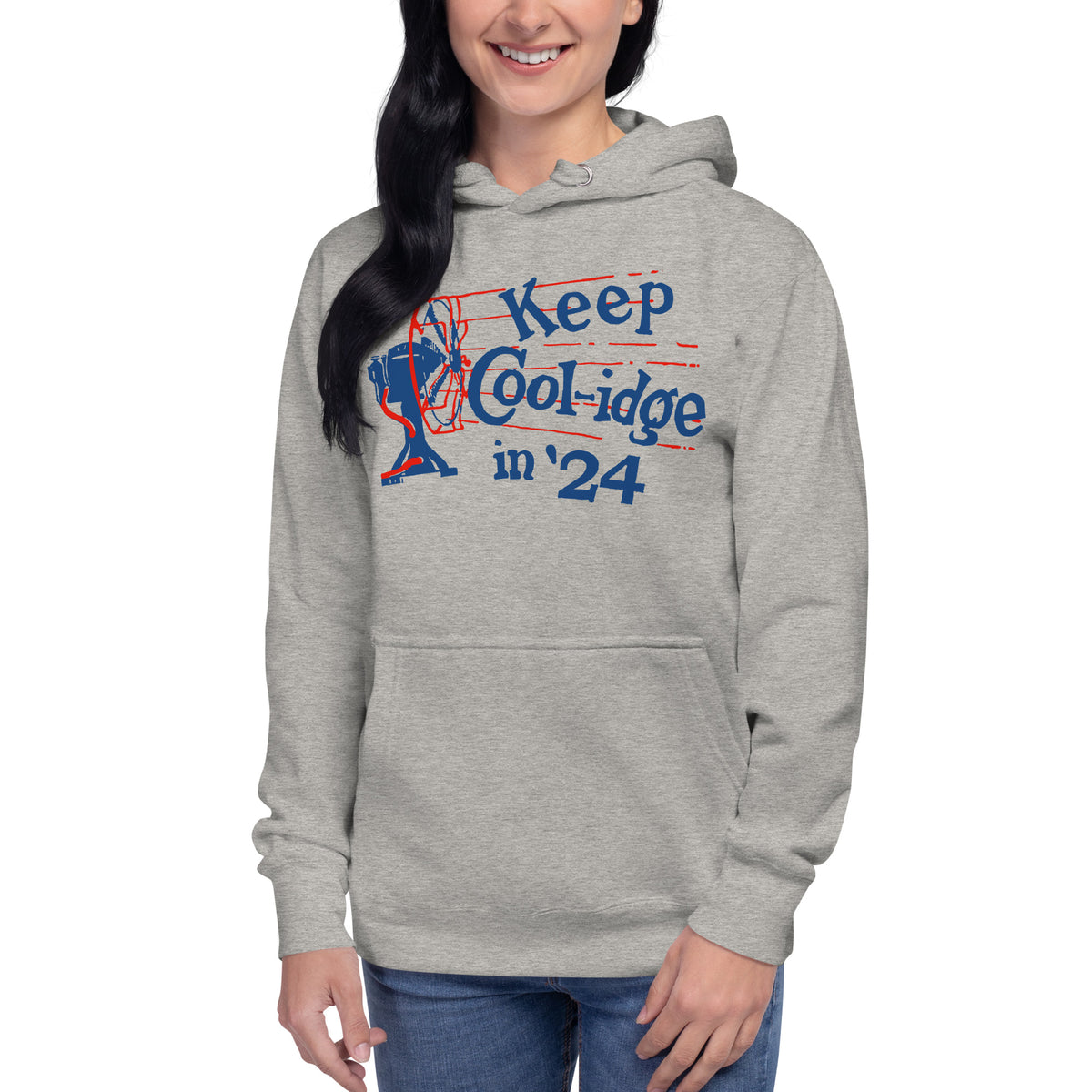 Keep Coolidge Vintage Calvin Coolidge Retro Unisex Hoodie
