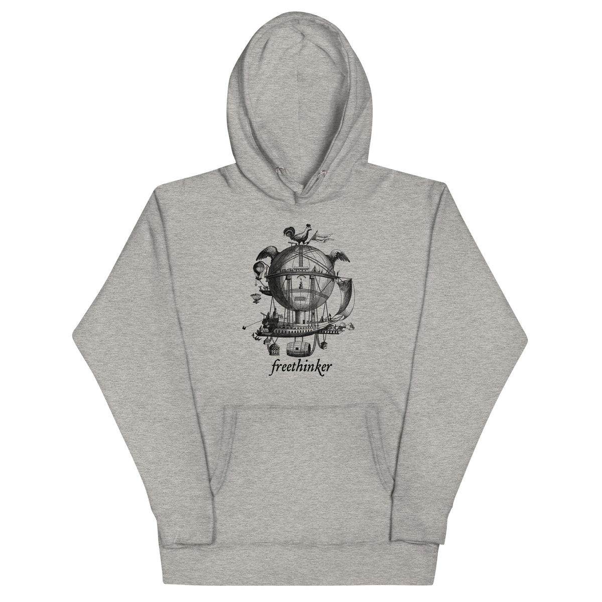 Freethinker California Fleece American Apparel Hoodie