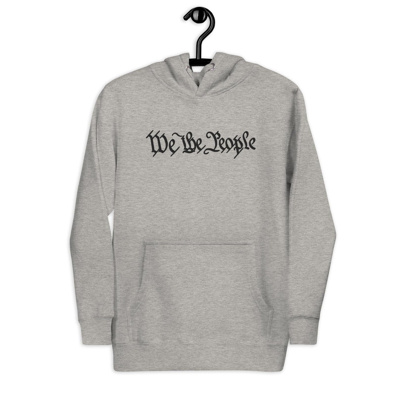 We the People Embroidered Hoodie