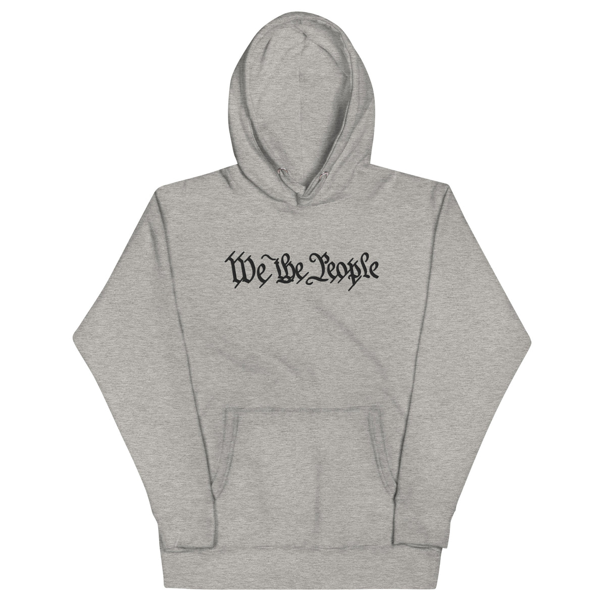 We the People Embroidered Hoodie