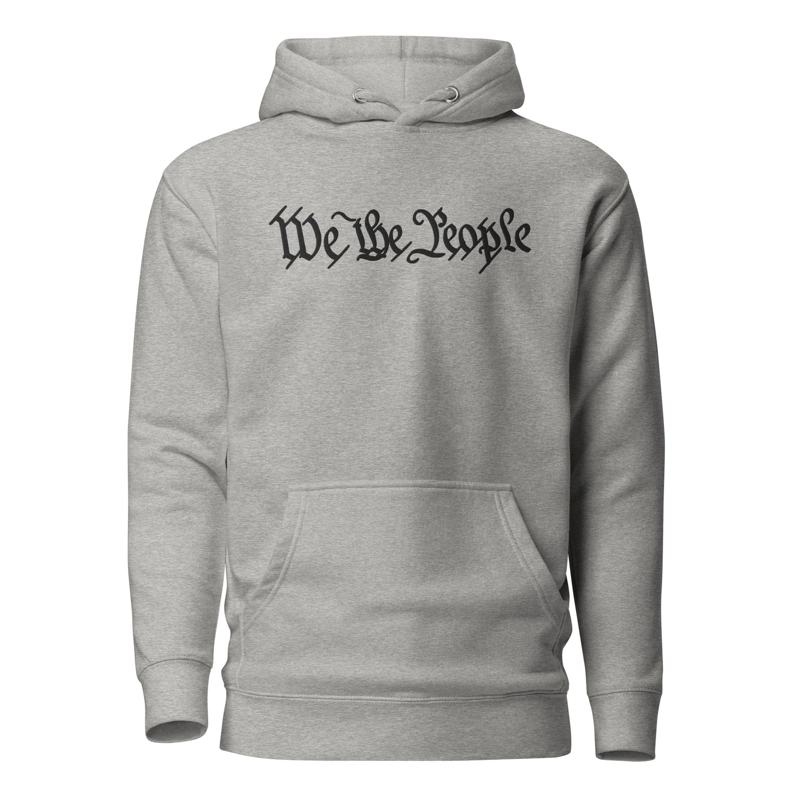 We the People Embroidered Hoodie