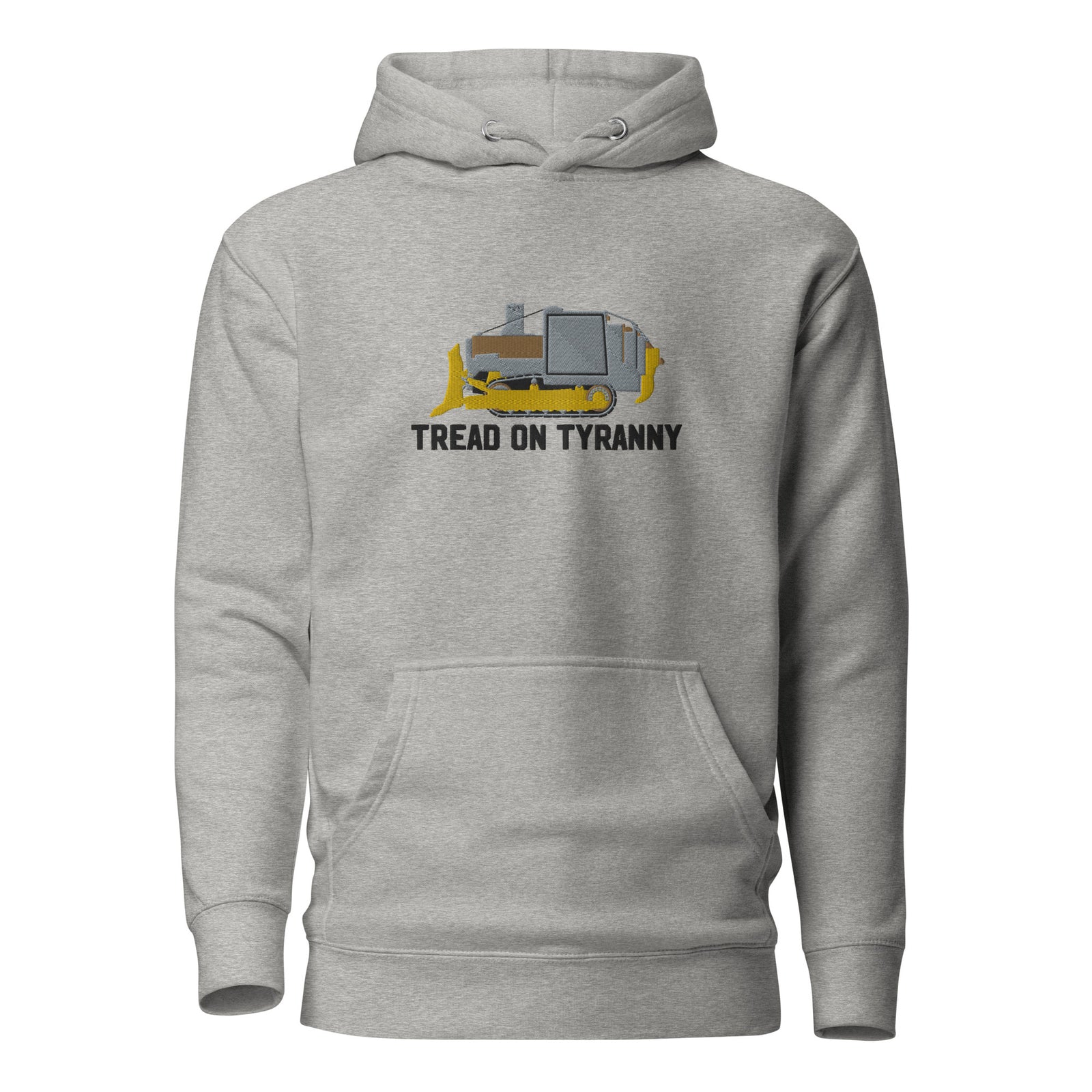 Killdozer Tread on Tyranny Embroidered Hoodie