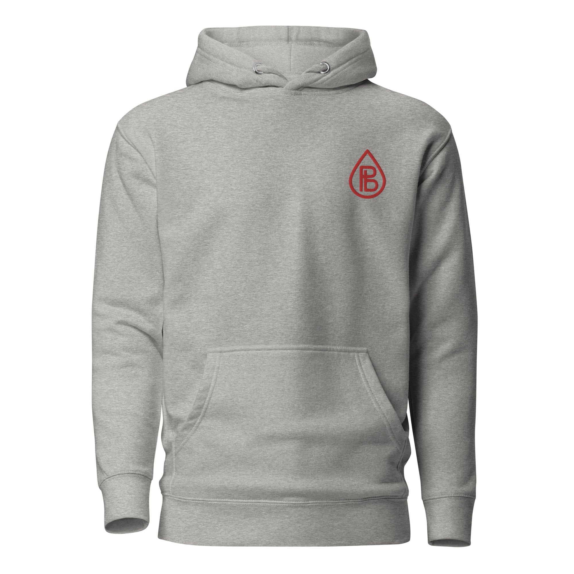 Pure blood Logo Embroidered Unisex Hoodie