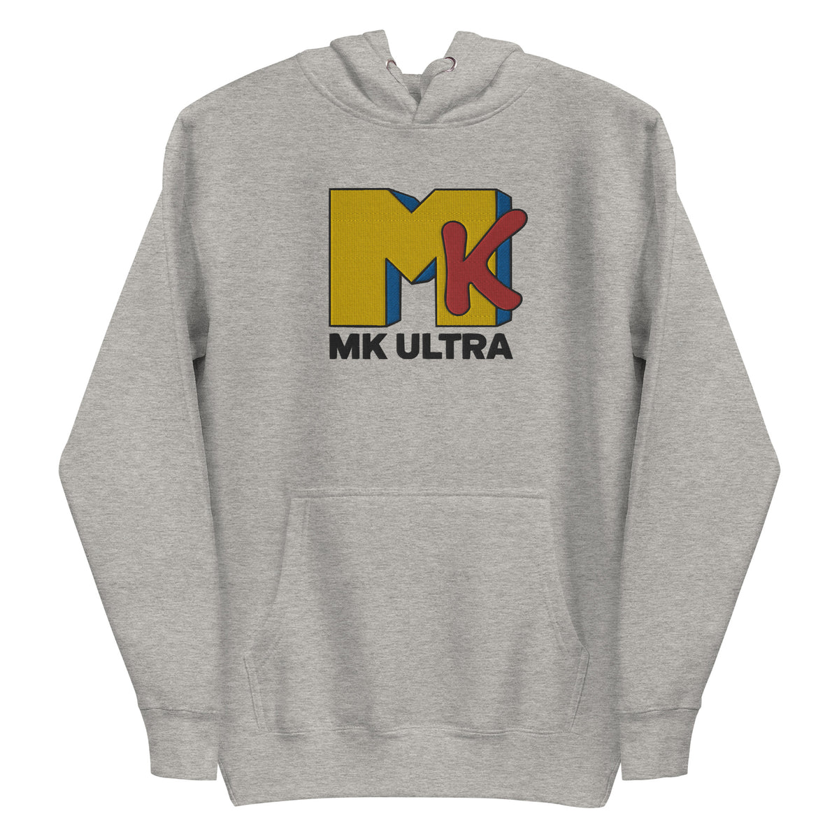 MK Ultra Parody Embroidered Hoodie