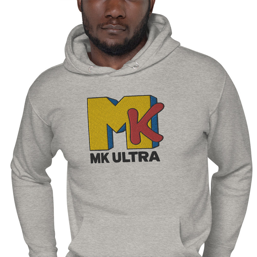 MK Ultra Parody Embroidered Hoodie