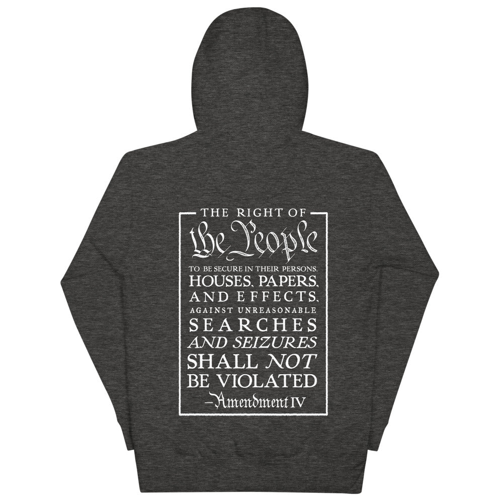 4th Amendment We the People Bill of Rights Unisex Hoodie