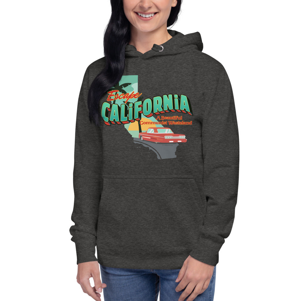 Escape California A Beautiful Communist Wasteland Unisex Hoodie