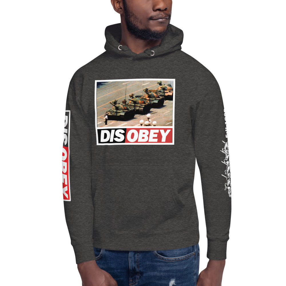 Tank Man DISOBEY 30th Anniversary Unisex Pullover Hoodie