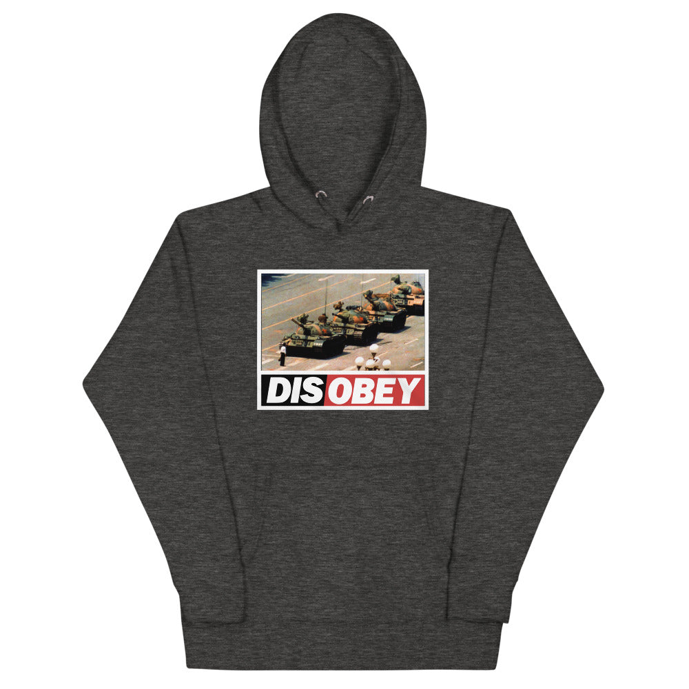 Tank Man DISOBEY Athletic Unisex Hoodie